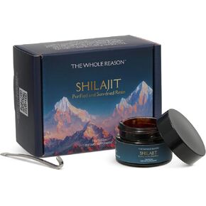 Pure Himalayan Shilajit Resin - High Potency Gold Grade Shilajit Supplement with Trace Minerals for Men and Women, Premium Natural Fulvic Acid for Energy, Vitality and Immune Support, 15g Made in USA