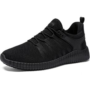 Slip On Work Shoes for Women Non Slip Sneakers Breathable Lightweight Walking Shoes Restaurant Slip Resistant Food Service Chef Kitchen Sneakers, Black