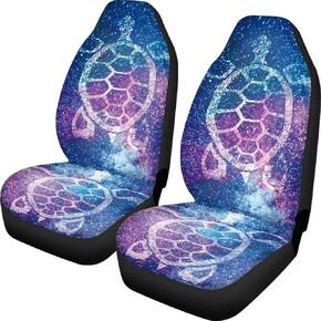 Sunflower Dream Catcher Car Front Seat Cover of 2 Pack Universal Car Interior Protector Cushion for Trucks Cars Vans