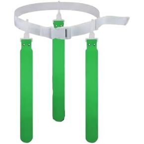 Flag Football Belt - Green - 3 Flags