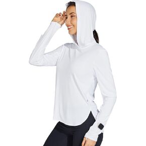 Willit Women's Sun Shirts Hoodie UPF 50+ SPF Long Sleeve Hiking Lightweight Quick Dry UV Protection Outdoor Clothing