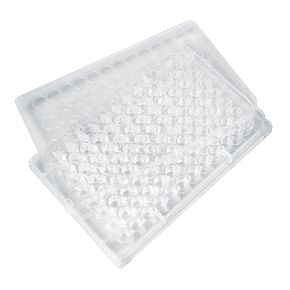 6 Well Bacterial Culture Dishes Tissue Culture Dish Polystyrene Petri Dish with Lids Educational Petri Plates for Lab Science Experiment, Pack of 10,Sterile