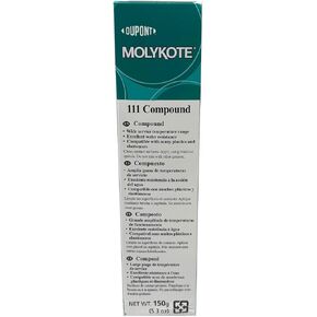 Molykote DOW 111 Lubricant & Sealant, 5.3 oz. Tube