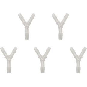 CINOCA-5PCS Per Pack -Oxygen Tubing Connectors Y Splitter - Oxygen tube connectors, Compatible with Most Standard Oxygen Tubing - Ideal for Home Oxygen Therapy
