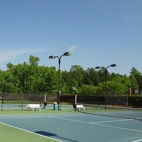 Tennis Court Wind Screen, 10 x 26'