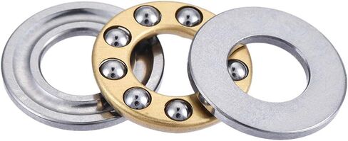 uxcell F8-16M Thrust Ball Bearings 8mm x 16mm x 5mm Chrome Steel Single Direction in Saudi Arabia