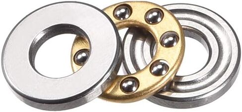 uxcell F8-16M Thrust Ball Bearings 8mm x 16mm x 5mm Chrome Steel Single Direction in Saudi Arabia