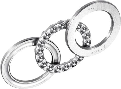 2pcs 51204 Thrust Ball Bearing - [20mm x 40mm x 14mm] Chrome Steel Miniature Thrust Bearing with Washer for Machine Tool Use in Saudi Arabia