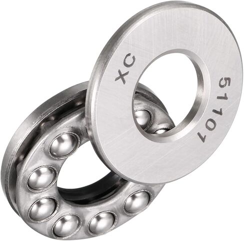 2pcs 51204 Thrust Ball Bearing - [20mm x 40mm x 14mm] Chrome Steel Miniature Thrust Bearing with Washer for Machine Tool Use in Saudi Arabia