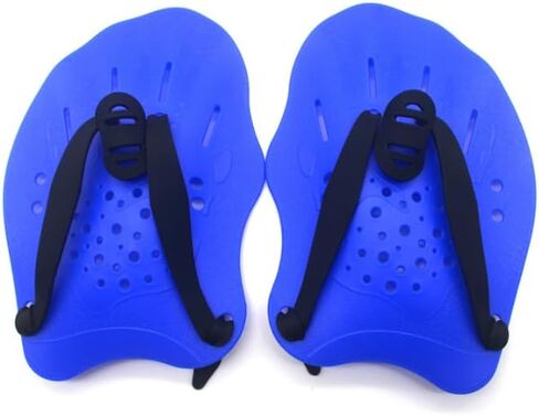 1 Pair Adjustable Contour Swim Paddles Hand Swim Training Hand Paddles Swimming Hand Paddles for Men and Women in Saudi Arabia