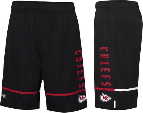 Outerstuff NFL Men's Rusher Performance Lightweight Shorts with Team Name and Logo in Saudi Arabia