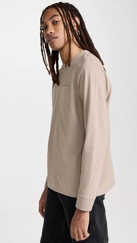 Vince Men's Sueded Jersey Pocket Crew Tee in Saudi Arabia