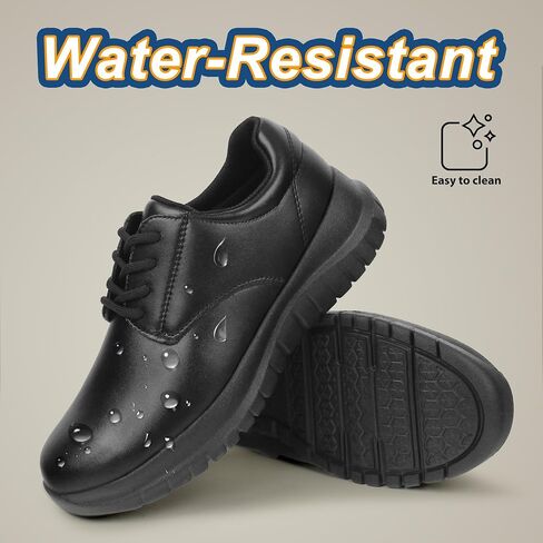 Hawkwell Women's Lace Up Lightweight Water Resistant Nurse Shoes Slip Resistant Healthcare Work Shoes in Saudi Arabia