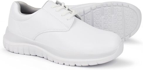 Hawkwell Women's Lace Up Lightweight Water Resistant Nurse Shoes Slip Resistant Healthcare Work Shoes in Kuwait