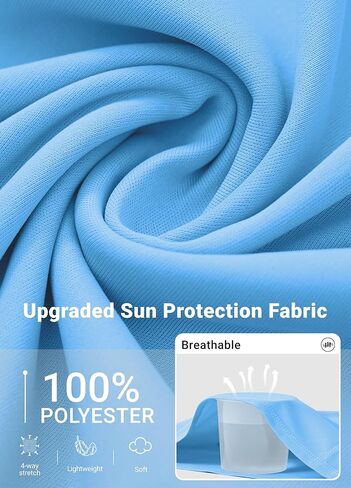 Willit قمصان الشمس النسائية هوديي UPF 50+ SPF كم طويل المشي لمسافات طويلة خفيفة الوزن سريعة الجفاف حماية من الأشعة فوق البنفسجية ملابس خارجية in Kuwait