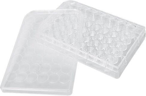6 Well Bacterial Culture Dishes Tissue Culture Dish Polystyrene Petri Dish with Lids Educational Petri Plates for Lab Science Experiment, Pack of 10,Sterile in Saudi Arabia