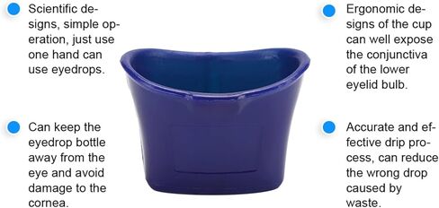 مساعدة أدلة العين، مساعدة قطرة العين، أدلة قطرة العين المحمولة، أداة مساعدة أداة حامل الزجاجة، ملحقات العناية المنزلية in Kuwait