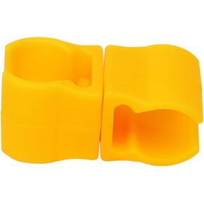 Agility Pole Swivel Clips, 10Pcs Swivel Connector for Soccer Agility Training Pole, Coaching Stick Clip Connector for Soccer Drills, Hurdles