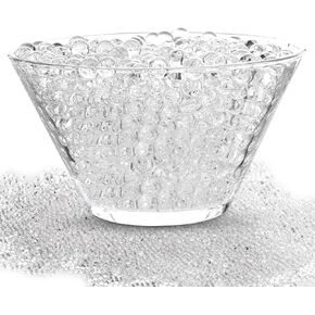 DomeStar 30,000 قطعة من خرز الماء للمزهريات، خرز مائي شفاف مزهرية حشو جل خرز جيلي خرز بوليمر لشمعة اللؤلؤ العائمة قطعة مركزية لحفلات الزفاف in Kuwait