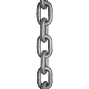 559881 1/4-inch x 25 ft. Galvanized Steel Proof Tested Coil Chain with 1300 lb. Safe Working Load, Grade 30, General Purpose Chain