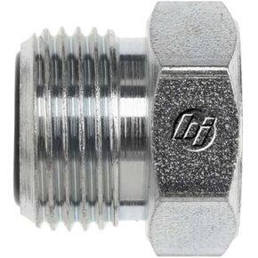 FS2408-06 Steel Plug O-Ring Face Seal Fitting, 11/16"-16 Male Face Seal x 11/16"-16 Male Face Seal in Saudi Arabia