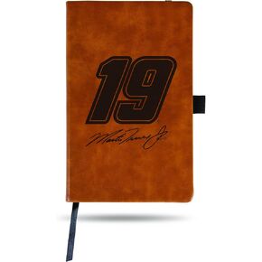 Rico Industries NASCAR Martin Truex Jr Brown Jounral/Notepad 8.25" x 5.25"- Office Accessory