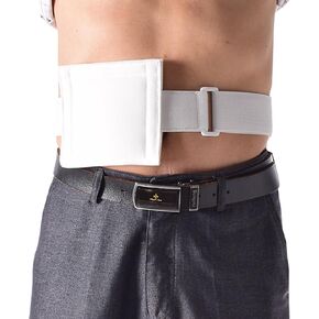 Peritoneal Dialysis G Tube Holder Belt, PD Dialysis Abdominal Belt, Gastrostomy Covers Pads, Designed to Secure Different Types of Feeding Tubes (PEG Tube, G Tube, J Tube, PD and More)