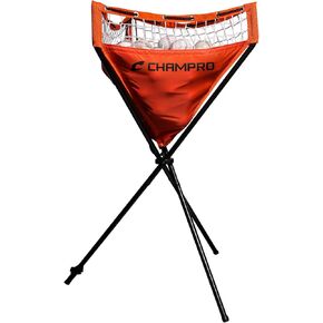 CHAMPRO Portable Ball Caddy - Removable Drawstring Baseball/Softball Storage Bag, 3'x2'