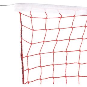 PATIKIL 20 x 2.5 Ft Badminton Net, Portable Badminton Court Netting Sports Replacement for Outdoor Indoor Beach Backyard Game, Green