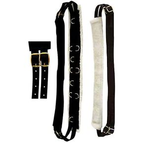 Basic Nylon Fleece 8-Ring Training Surcingle