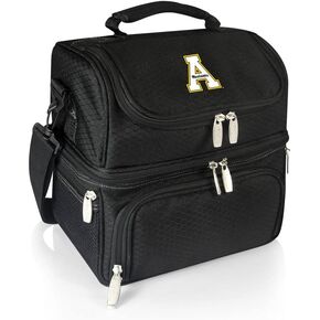 NCAA App State Mountaineers Pranzo Lunch Bag - Insulated Lunch Box with Picnic Set - Lunch Cooler Bag