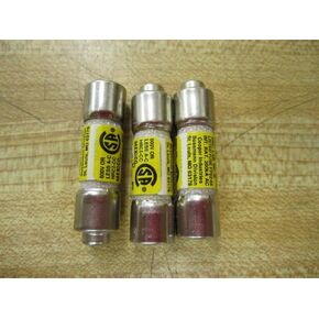 Bussmann LP-CC-4 Low-Peak LPCC4 Fuse (Pack of 3)