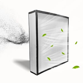 FFU,HEPA H14 Laminar Flow Hood Filter Replacement Kit 1 piece,Updated Fan Filter Unitcompati blewith Laminar Flow Hood FFU 22.6“x 22.6"x3.1",100/ISO level 5 cleanliness,Mushroom with Safety Lock
