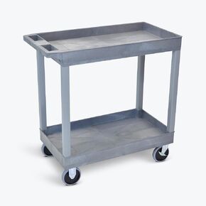 EC11HD-G 32" x 18" Tub Cart - Two Shelves