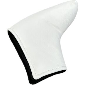 Putter Cover Golf Blade Putter Headcover Club Protective Case, PU Leather Golf Putter Head Covers Protect Golf Clubs