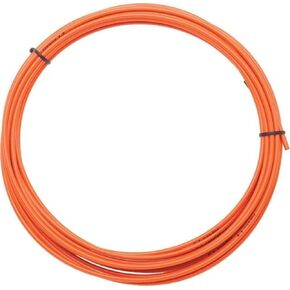 Jagwire - Sport 4 mm LEX-SL Universal Bicycle Shifter Housing | Bulk Roll of 10 M | Slick-Lube Inner Liner | Orange