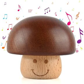 Castle in The Sky Music Box, Wooden Mushroom Musical Box Cute Unique Gifts for Her Him Mom Wife Daughter Son Birthday Gifts (Castle in The Sky)