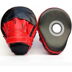 MERCIEL Punching Mitts for Men and Women, Pro Training Sparring, Muay Thai, MMA, Boxing, Mixed Martial Arts, Kickboxing, and Heavy Bag Training