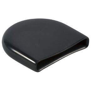 Caplugs 99390577 Plastic Rectangular Round End Finishing Cap and Grip. VRR-125X750-16, Vinyl, Length 1.00" ID 0.750", Black (Pack of 80)