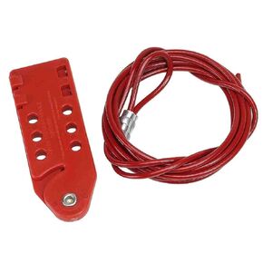 Brady Economy Cable Lockout, 6' Length