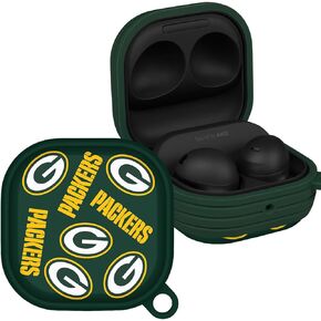 GAME TIME Green Bay Packers HDX Case Cover Compatible with Samsung Galaxy Buds Pro (Classic)