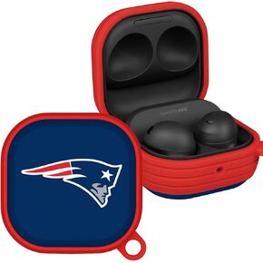 GAME TIME New England Patriots HDX Case Cover Compatible with Samsung Galaxy Buds Pro (Classic)
