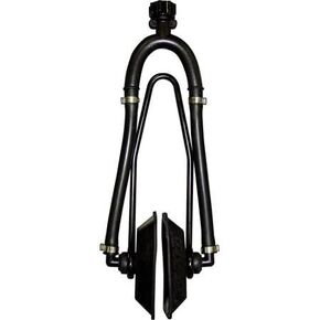 Boat Marine Dual Flow (Both INLETS!) Rectangular Cup Motor Flusher Ears for Outboards, I/O's, Sterndrives & Outdrives: with Garden Hose Connector