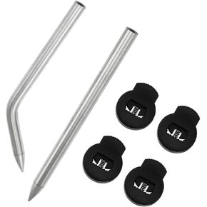 yyangz 2PCS Set Stainless Steel Steel Needle Tool Curved Needle Tool Glove Leather Lacing Needle Paracord Bracelet Weaving Needle Jewelry Accessories Suitable for All Types of Baseball or Softball