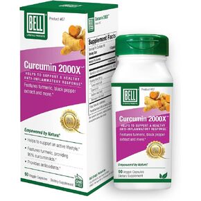 Bell Curcumin 2000X - Recommended for Comfortable Movement - Turmeric Capsules | 90 Capsules in Kuwait