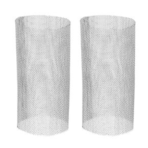 PATIKIL 40 Mesh in-Line Strainer Replacement, 1 Pair Stainless Steel Filter Screen Accessories for Garden Hose Water Pump Pressure Washer