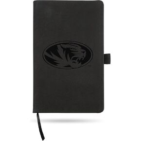 Rico Industries NCAA Missouri Tigers Black Jounral/Notepad 8.25" x 5.25"- Office Accessory