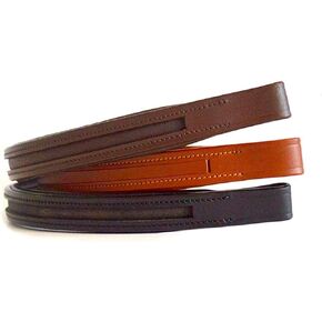SIE 14"/15"/16"/17" Empty Channel Browbands 8mm, Straight