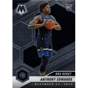 2020-21 Panini Mosaic Anthony Edwards Rookie #261, Blue