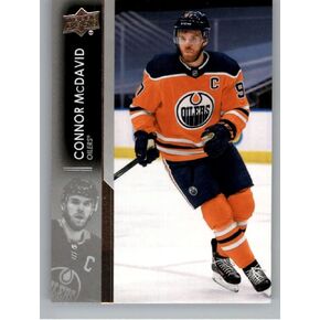 2021-22 Upper Deck Connor McDavid Oilers #73, BLUE